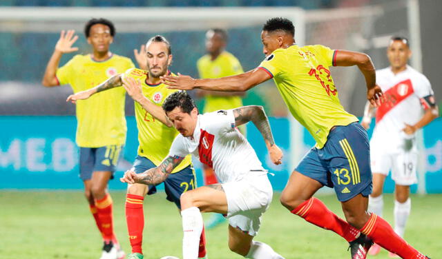 La selección colombiana se medirá ante la Blanquirroja en el reinicio de las eliminatorias. Foto: EFE