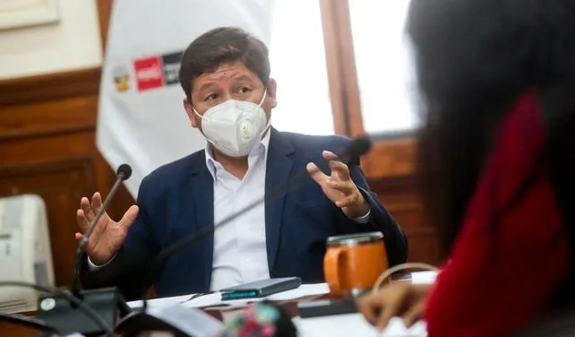 Guido Bellido lidera el primer gabinete ministerial del presidente Pedro Castillo. Foto: Presidencia Perú