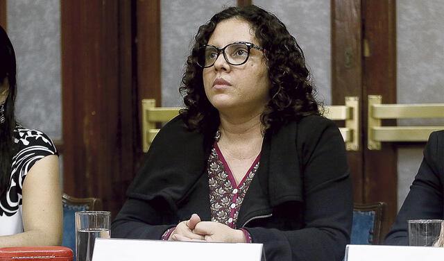 Exfiscal. Rocío Sánchez investigó a ‘Los Cuellos Blancos’. Foto: difusión