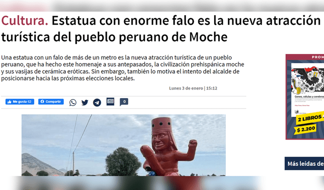 Así informa La Izquierda Diario, medio chileno.