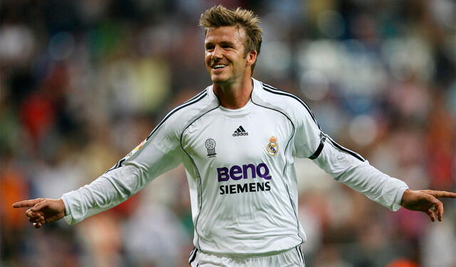 David Beckham jugó con Real Madrid entre 2003 y 2007. Foto: AFP