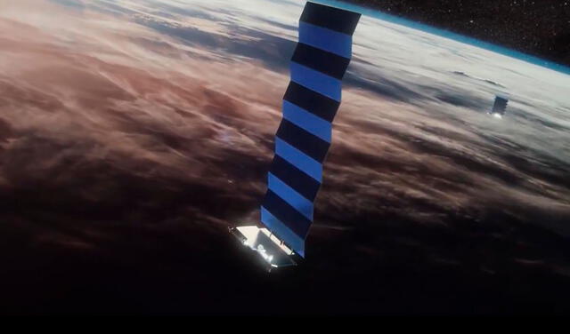 Hasta ahora, más de 2.000 satélites Starlink han sido lanzados a la órbita terrestre. Foto: SpaceX