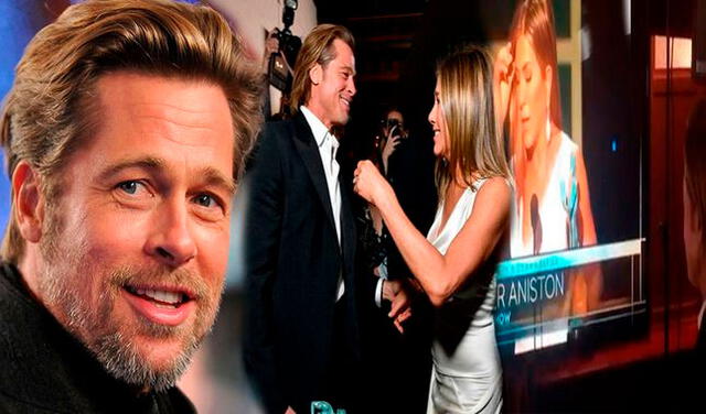 Brad Pitt y Jennifer Aniston causaron furor en su encuentro durante los Sag Awards.