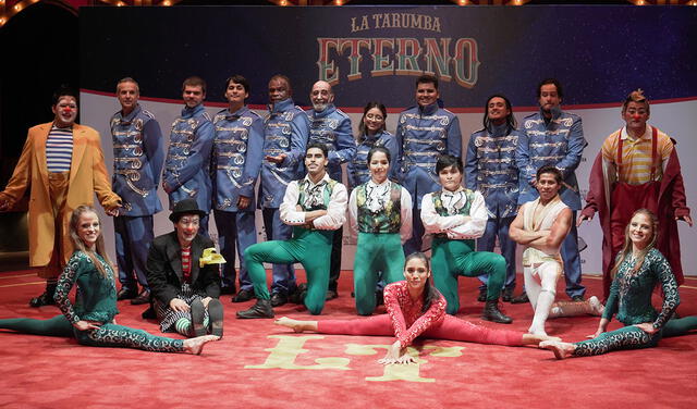 Amador Ballumbrosio es el principal hacedor del espectáculo 'Eterno' de La Tarumba.