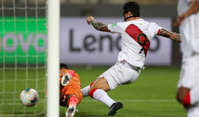 Rendimiento de Gianluca con la selección peruana