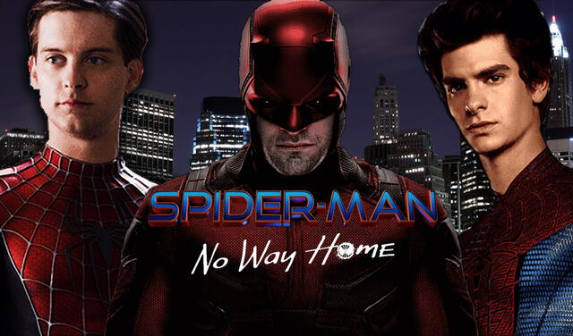 Tobey Maguire, Charlie Cox y Andrew Garfield son los actores que podrían aparece en la tercera parte de Spider-Man. Foto: composición/Marvel Studios/Sony Pictures
