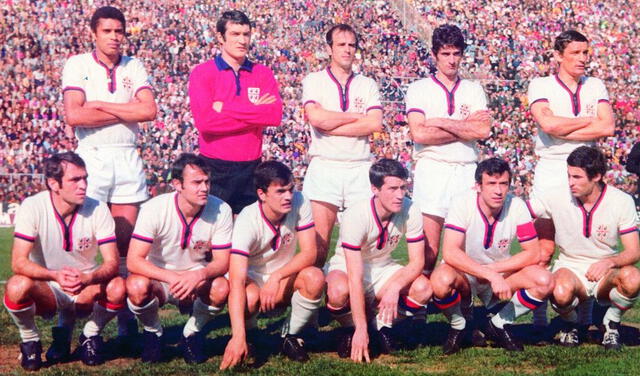 El cuadro de Cerdeña tiene el campeonato 1969-70 de la liga italiana. Foto: Cagliari Calcio