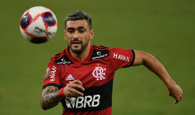 El uruguayo Giorgian de Arrascaeta estará de vuelta en Flamengo. Foto: AFP