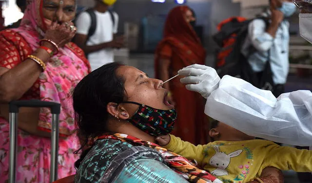 India es uno de los países más golpeados por la pandemia. Foto: AFP