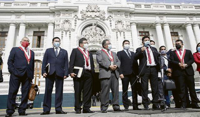 Apoyo contra el reloj. Doce de Acción Popular dieron la confianza al gabinete Torres. Foto: difusión