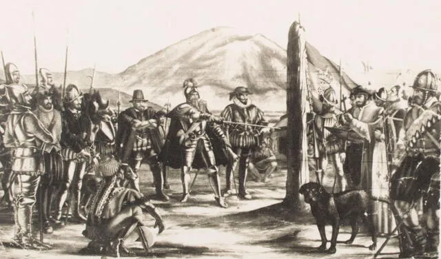 Francisco Pizarro eligió el emplazamiento de Lima por motivos estratégicos como el terreno fértil y la cercanía al mar. Foto: Colección Elejalde