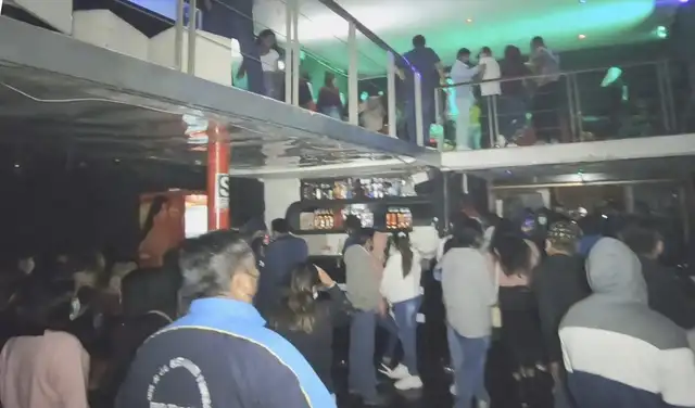 En el interior de la discoteca, se hallaron a más de 200 personas. Foto: Municipio de J.L.B. y Rivero