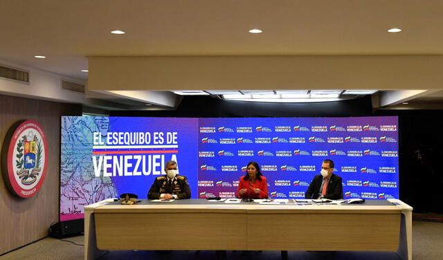 Un comunicado distribuido por la Cancillería venezolana negó esa hipótesis, a la vez que denunció que el Gobierno de Guyana pretende generar falsas versiones. Foto: AFP