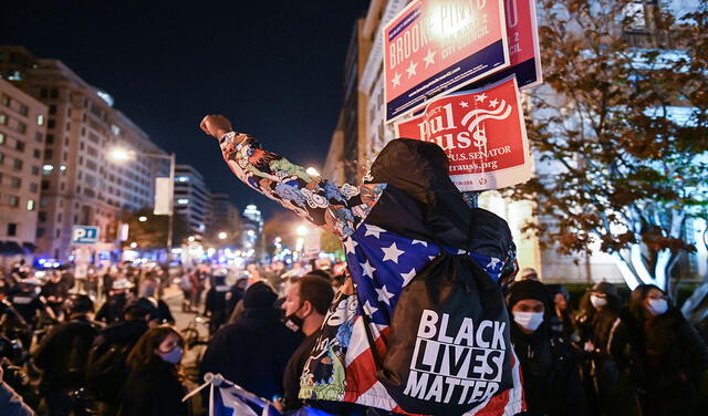 Las protestas contra el racismo no han cesado en Estados Unidos. Foto: AFP