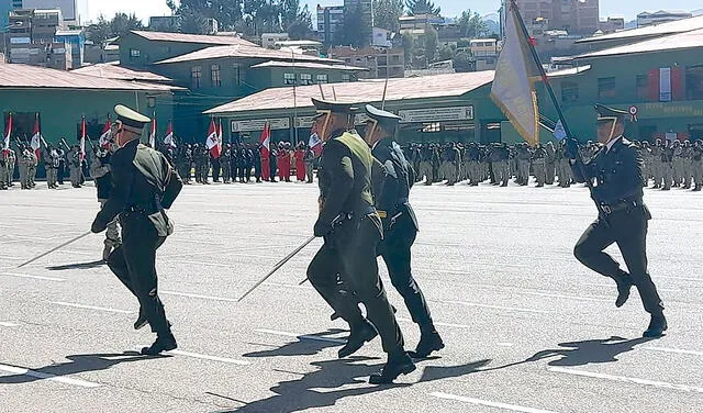 Cusco. Ceremonia se hizo dentro de cuartel. Foto: La República