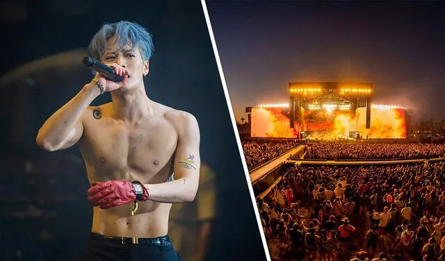 Jackson Wang (38) interpretó tres canciones en "Coachella 2022". Foto: Team Wang