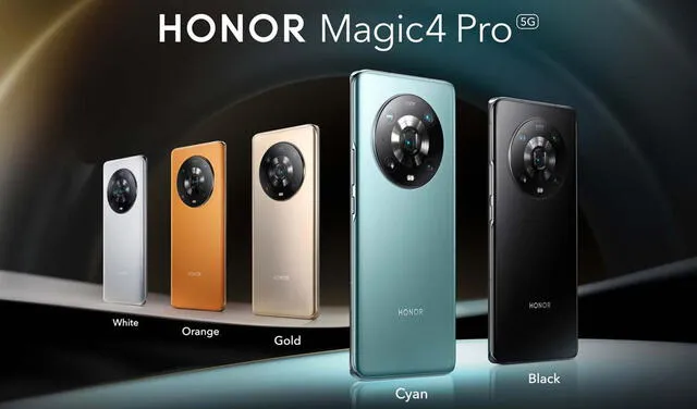 Honor confirma que sus nuevos flagships Honor Magic 4 llegará al Perú
