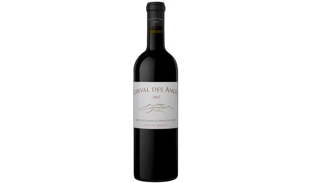 Cheval des Andes está hecho con malbec y cabernet sauvignon.