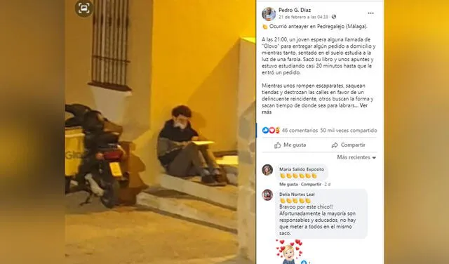 Publicación de Pedro G. Díaz / Facebook