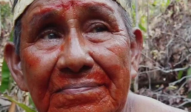 Raimundo Mura, líder de la tribu indígena Mura, ubicada en el estado brasileño de Amazonas. Foto: Ueslei Marcelino