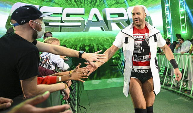 Cesaro luchó por última en WWE el pasado 11 de febrero en SmackDown. Foto: WWE