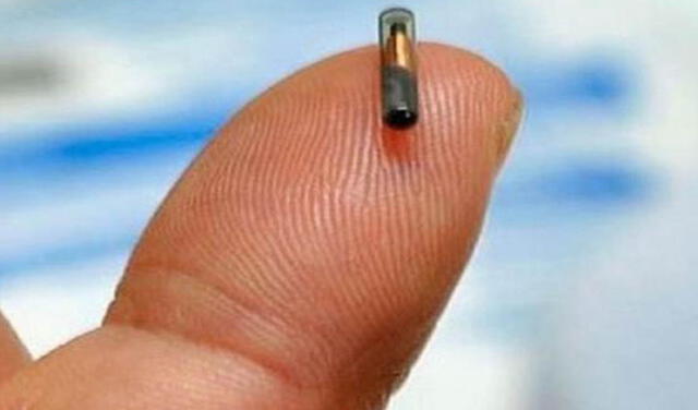 Microchip que se inserta en la piel