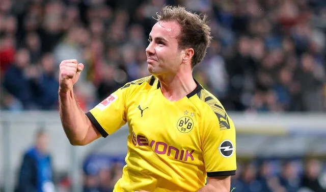 En 2016, Mario Gotze regresó al Dortmund, club con el que debutó. Foto: AFP