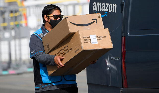 Amazon cuenta con 175 centros de logística en el mundo. Foto: AFP. Foto: AFP