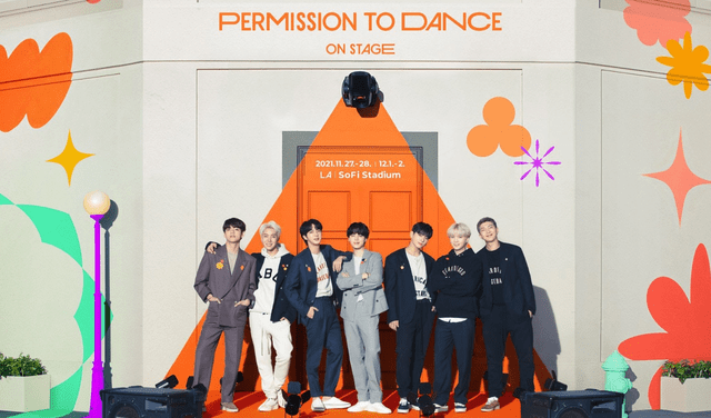 BTS Permission to dance Concierto