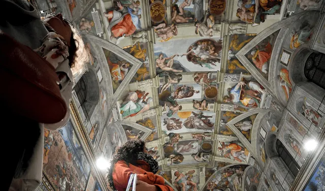 La capilla Sixtina es uno de los lugares más visitados del Vaticano