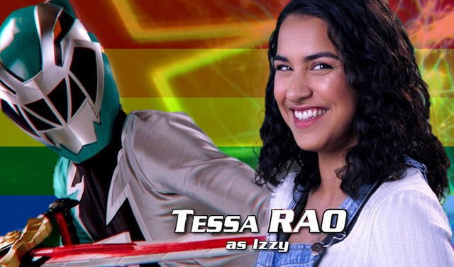 Tessa Rao interpreta a Izzy en Power rangers dino fury. Foto: composición/Nickelodeon