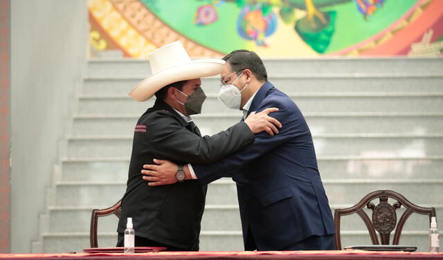Este sábado se llevó a cabo el VI Gabinete Binacional Perú-Bolivia en La Paz. Foto: Presidencia