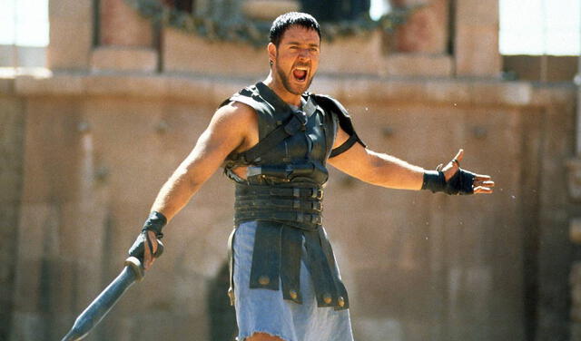 Russell Crowe en Gladiador