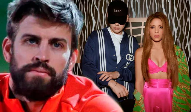 Gerard Piqué a Shakira y Bizarrap