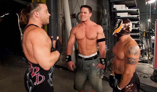 Rob Van Dam luchó varias veces con John Cena y Rey Mysterio en la WWE. Foto: WWE