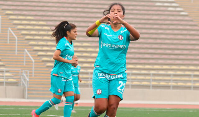 Milena Tomayconsa es la mayor goleadora de Universitario (11 tantos). Foto: Club Universitario de Deportes/Flickr