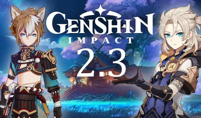 Genshin Impact: acaba de anunciar la fecha y hora de retransmisión sobre la versión 2.3