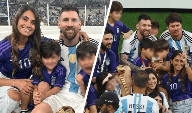 Lionel Messi, Antonela Roccuzzo, hijos