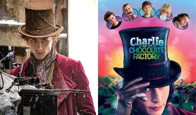 Timothée Chalamet dará vida al icónico chocolatero Willy Wonka. Foto: composición/Warner Bros.
