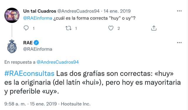 ¿Cómo se escribe uy o huy? ¿lleva h o no lleva h?