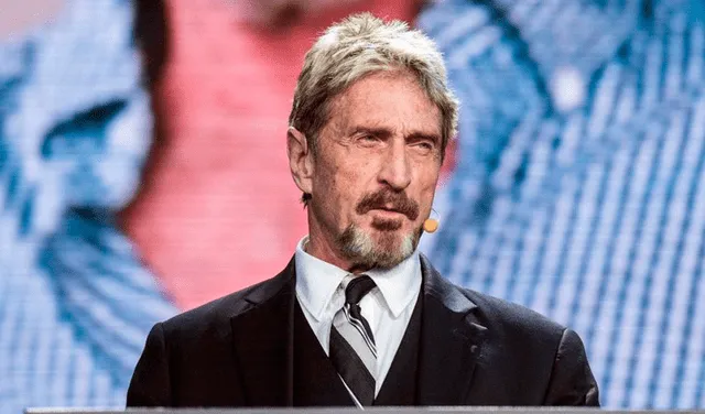 John McAfee mostró una gran capacidad con la tecnología y creo que una empresa de antivirus que sobrevive hasta hoy. Foto: AFP