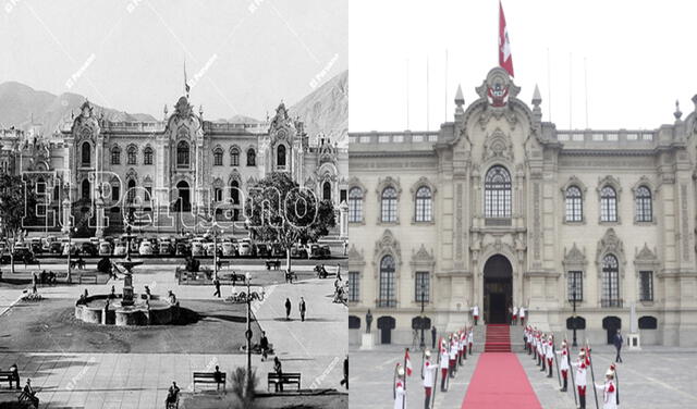 Palacio de Gobierno. Foto: Composición LR/ El Peruano