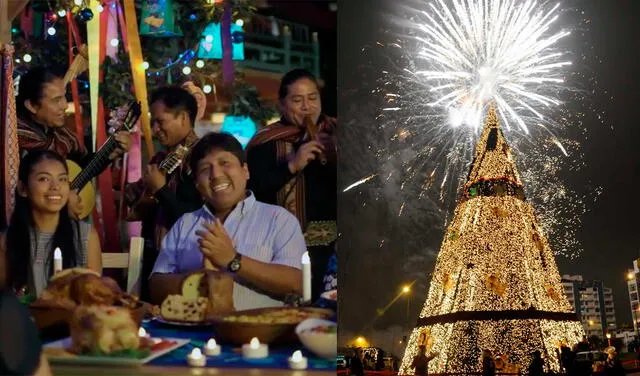 Navidad y Nochebuena en Perú.