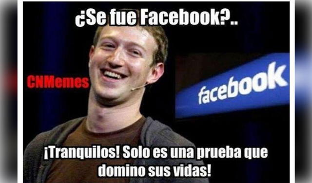 Diviértete con los mejores memes de la caída de Facebook. Foto: captura de Twitter