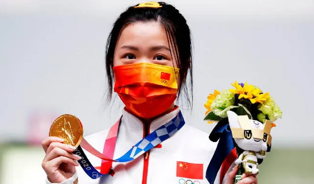 Qin Yang conquistó la primera medalla de oro. Foto: EFE