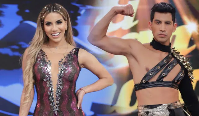 Gabriela Herrera y Santiago Suárez en El gran show