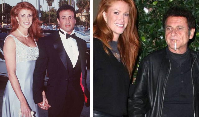Angie Everhart fue pareja de Sylvester Stallone y Joe Pesci. Foto: Page Six
