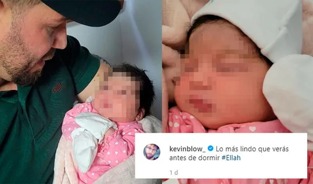 18.6.2021 | Post de Kevin Blow revelando el nacimiento de su hija. Foto: Kevin Blow / Instagram