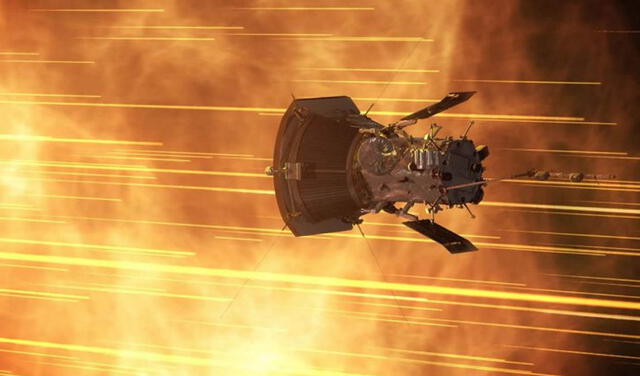 La sonda Solar Parker se adentró en la corona solar, algo nunca antes logrado. Imagen referencial: NASA