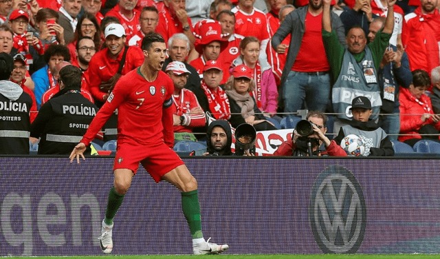 Cristiano Ronaldo utiliza como una marca que lo distingue el célebre grito 'Siuuu'